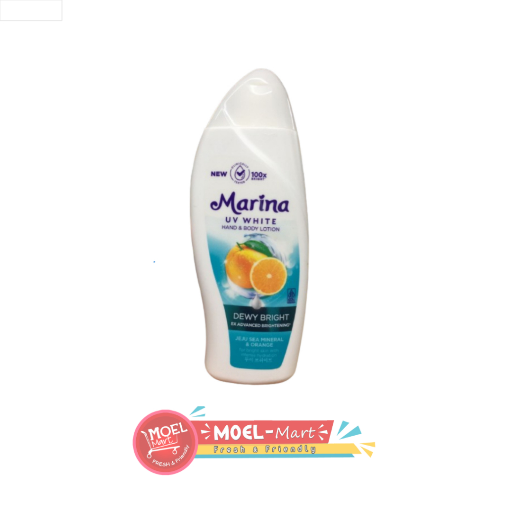 MARINA HAND BODY LOTION UV WHITE HYDRO COOL 185ML