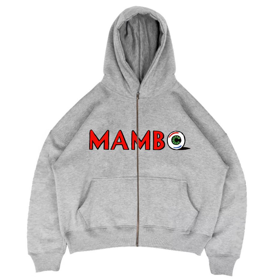SUPERWEEKEND| HOODIE ZIPPER BOXY OVERSIZE  | MAMBO
