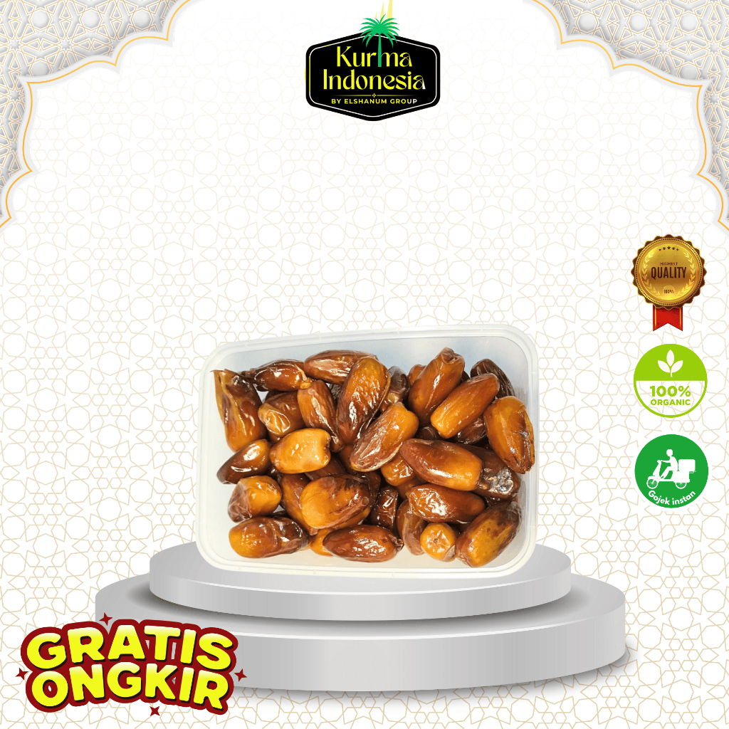 

Kurma Tunisia Non Tangkai 1kg Kurma Tunesse Deglet Nour Kurma Tunis - Kurma Indonesia