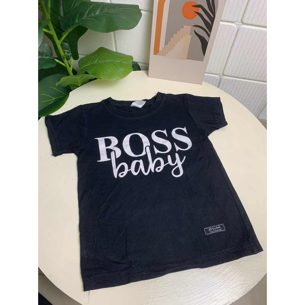 Preloved Mami Ryu - Kaos boss baby