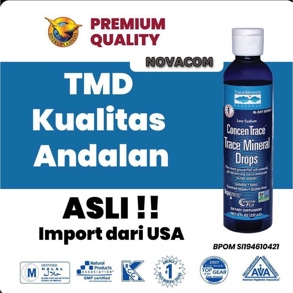 CMD Trace Mineral 15ml (250 Tetes) , 30ml (500 Tetes) , 60ml (1000 Tetes)