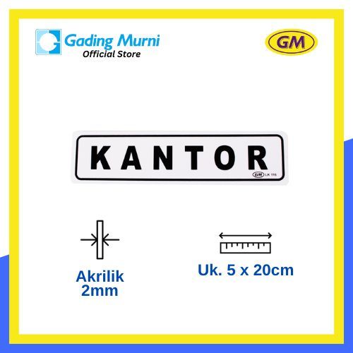 

GM LABEL KANTOR LK-116 KECIL