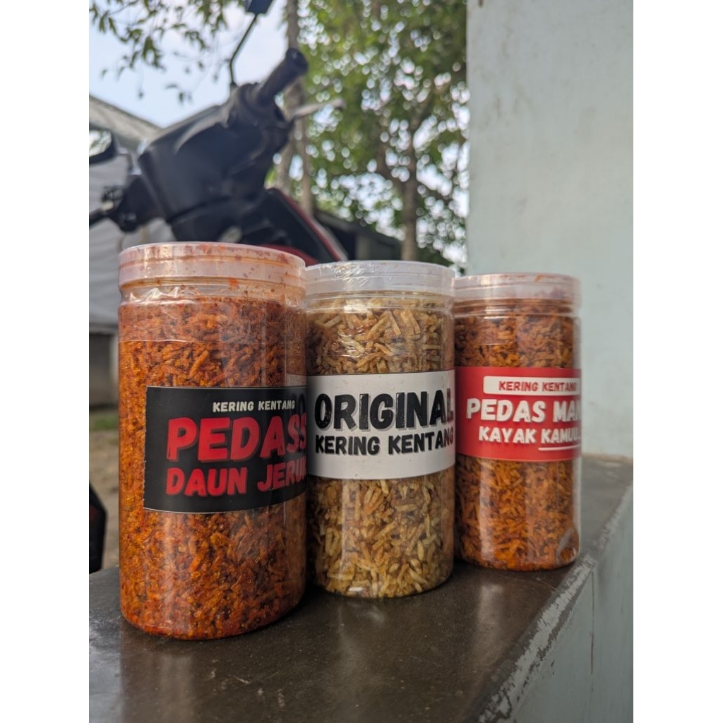 

KERING KENTANG 330GR STIK KENTANG GORENG ORIGINAL KRIUK PEDAS GURIH
