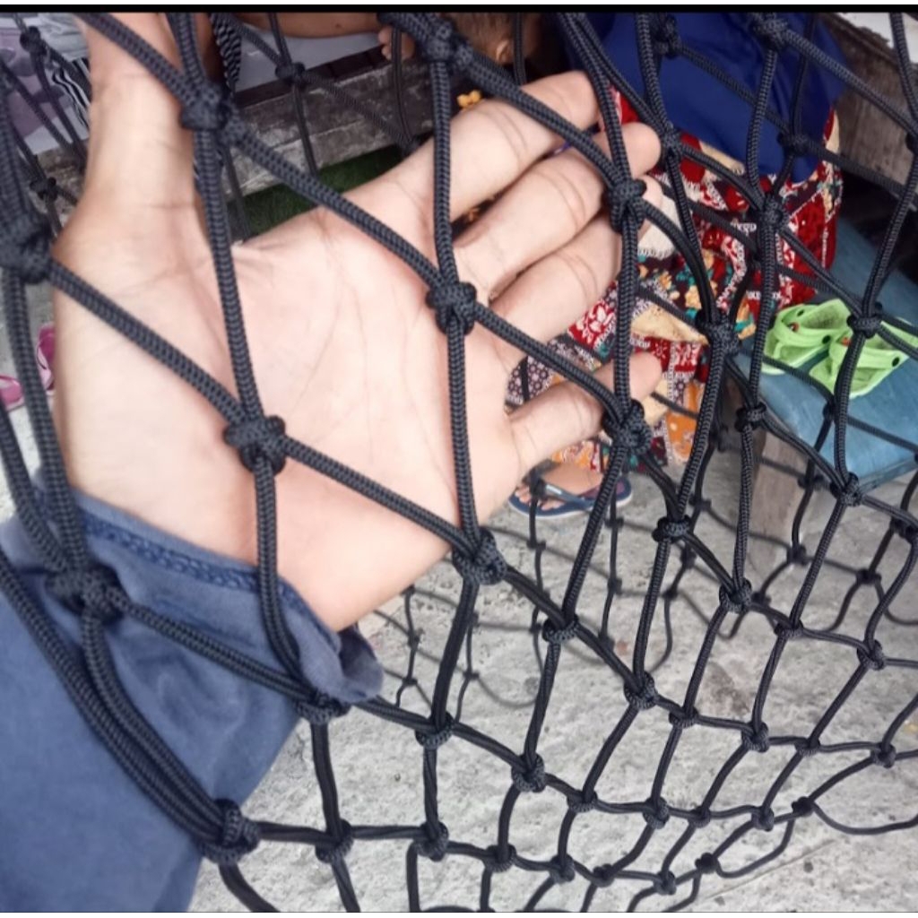 Jaring pengaman, playground mandi bola, jaring safety