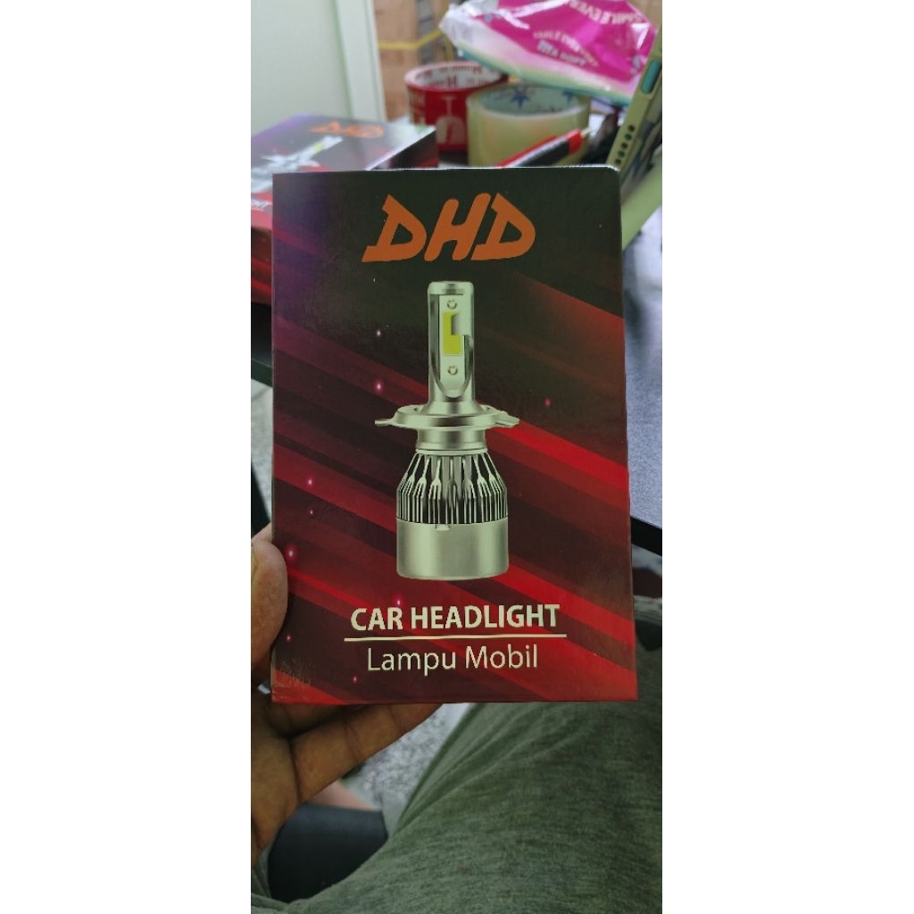 lampu led h4 mobil dhd white 12v