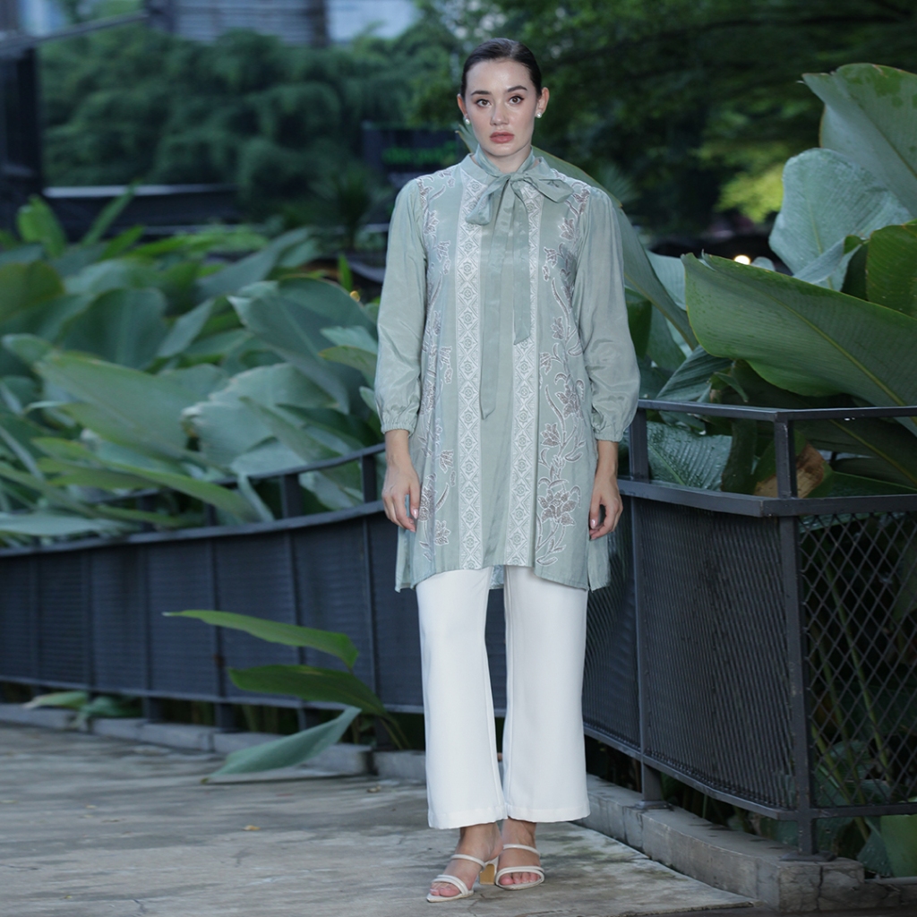 Batik Huza - Tunik Tansy - Atasan Batik Wanita