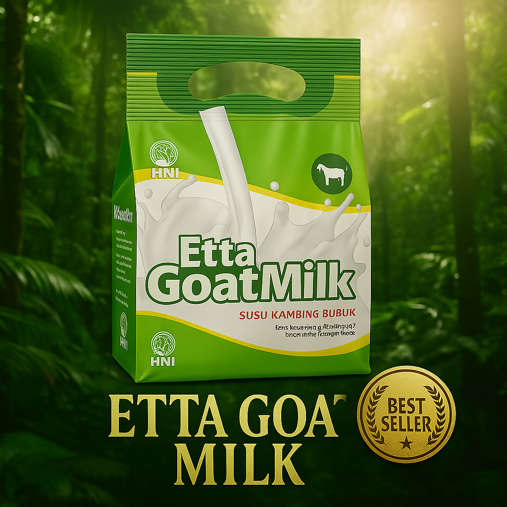 

Susu Kambing Etawa Etta Goatmilk Bubuk Tinggi Protein Bagus untuk Diet Sehat