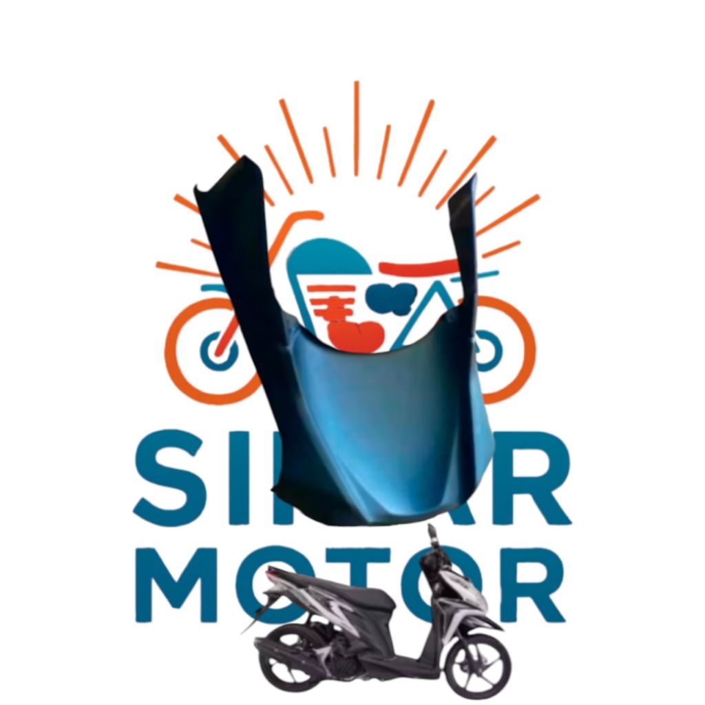 Spoiler dek paru-paru vario techno 125 2012-2014 old