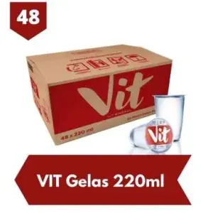 

Vit gelas 220ml