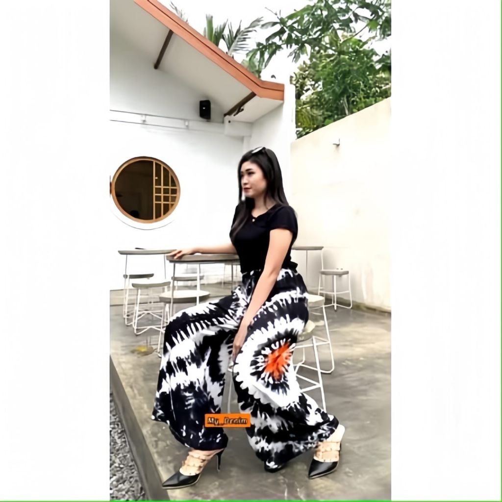 CELANA PANJANG WANITA CELANA PANJANG KULOT BALI CELANA SANTAI