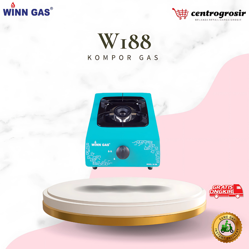 Winn Gas W-188 Kompor Gas 1 Tungku W188