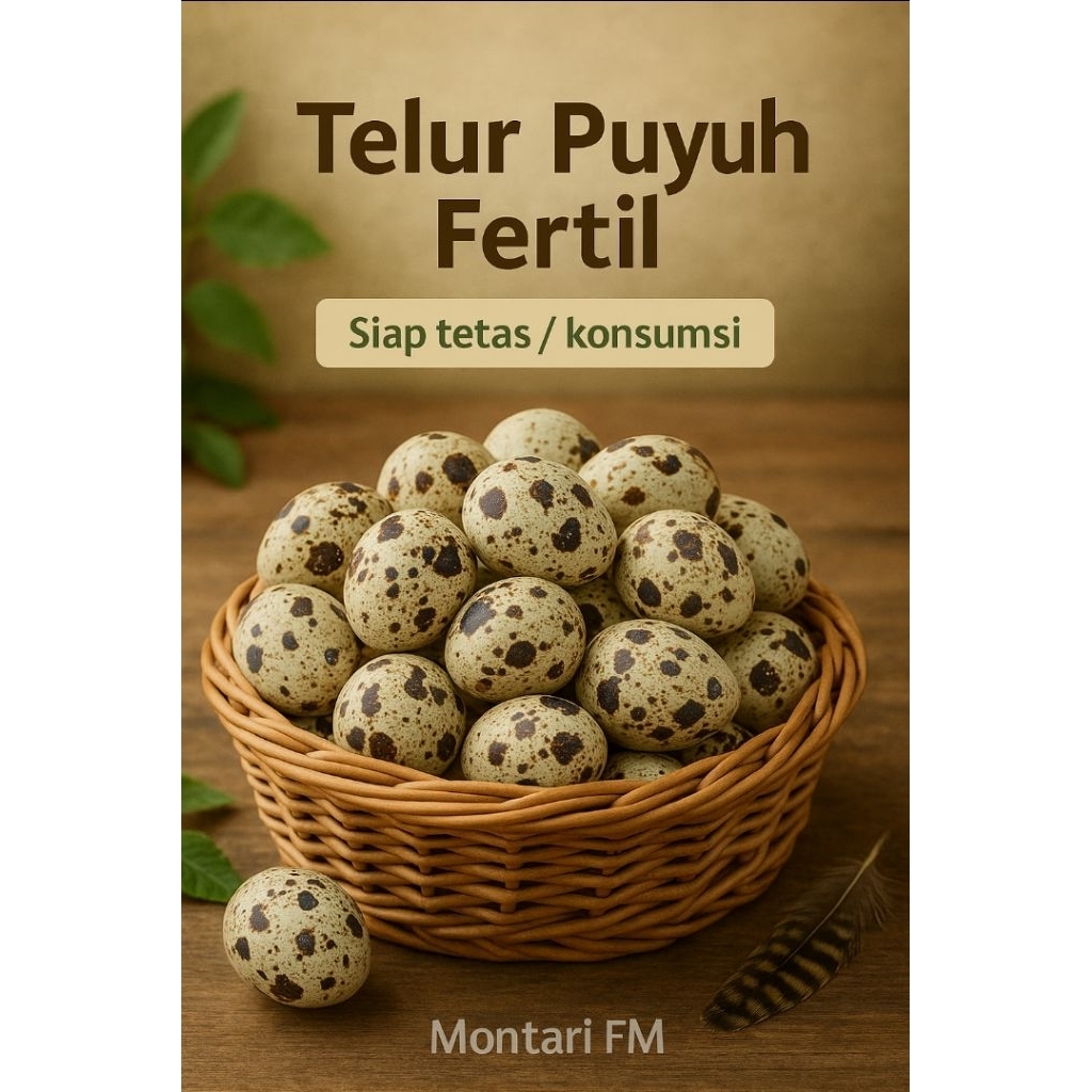 Telur Burung Puyuh Fertil