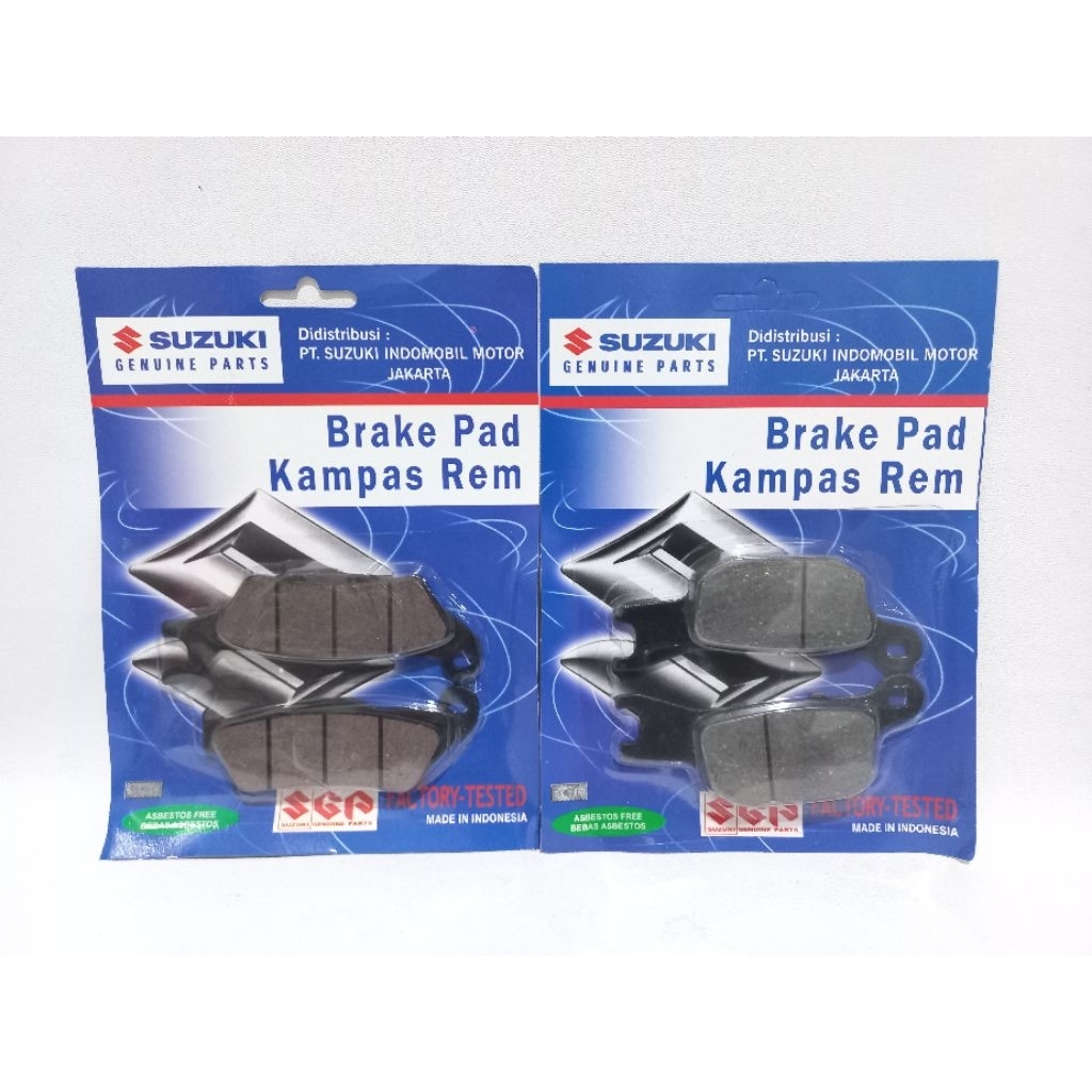 Kampas Rem Depan Belakang Satria FU Fi