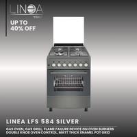 Kompor Gas Freestanding TEKA LINEA LFS 584 SILVER / Freestanding Cooker TEKA / Kompor dengan Oven TE