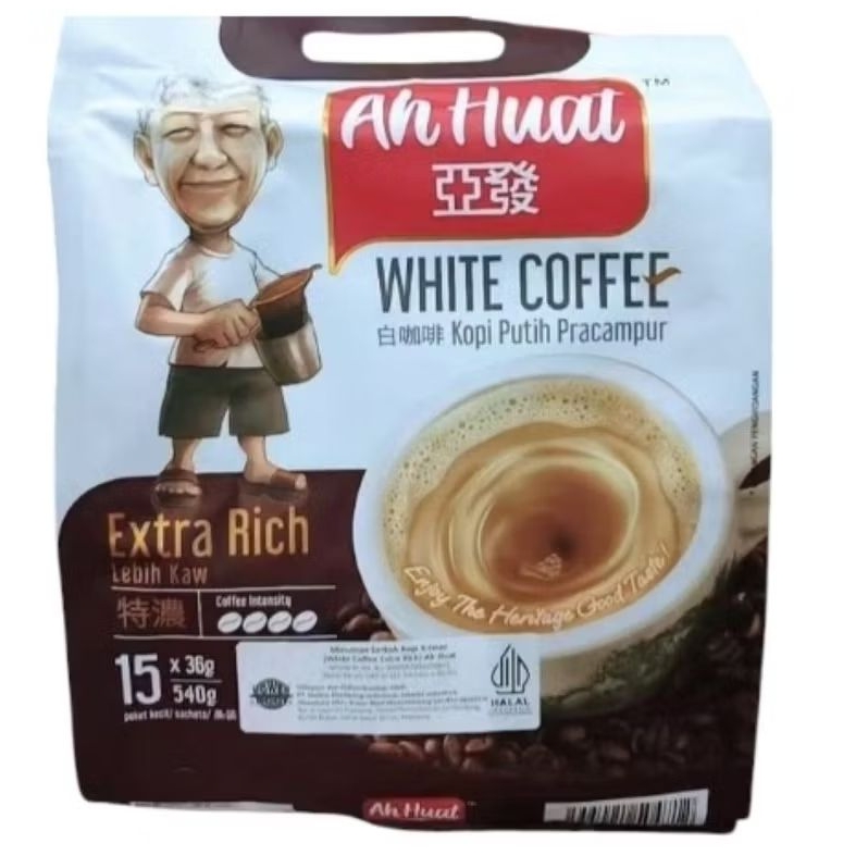 

Ah Huat White Coffee Extra Rich / Hazelnut / Malaysia