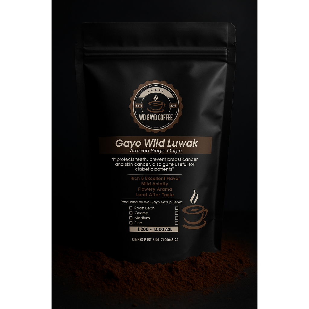 

Gayo Wild Luwak - Arabica Single Origin 1kg
