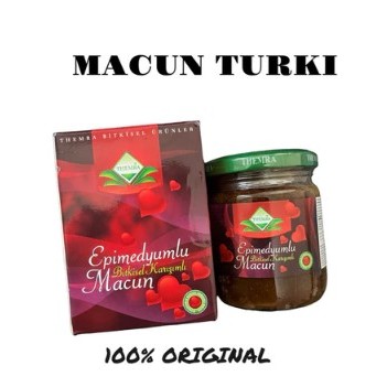 

MACUN TURKIYE ORIGINAL 240GR / MADU MACUN ORIGINAL TURKI KEMASAN 240GR