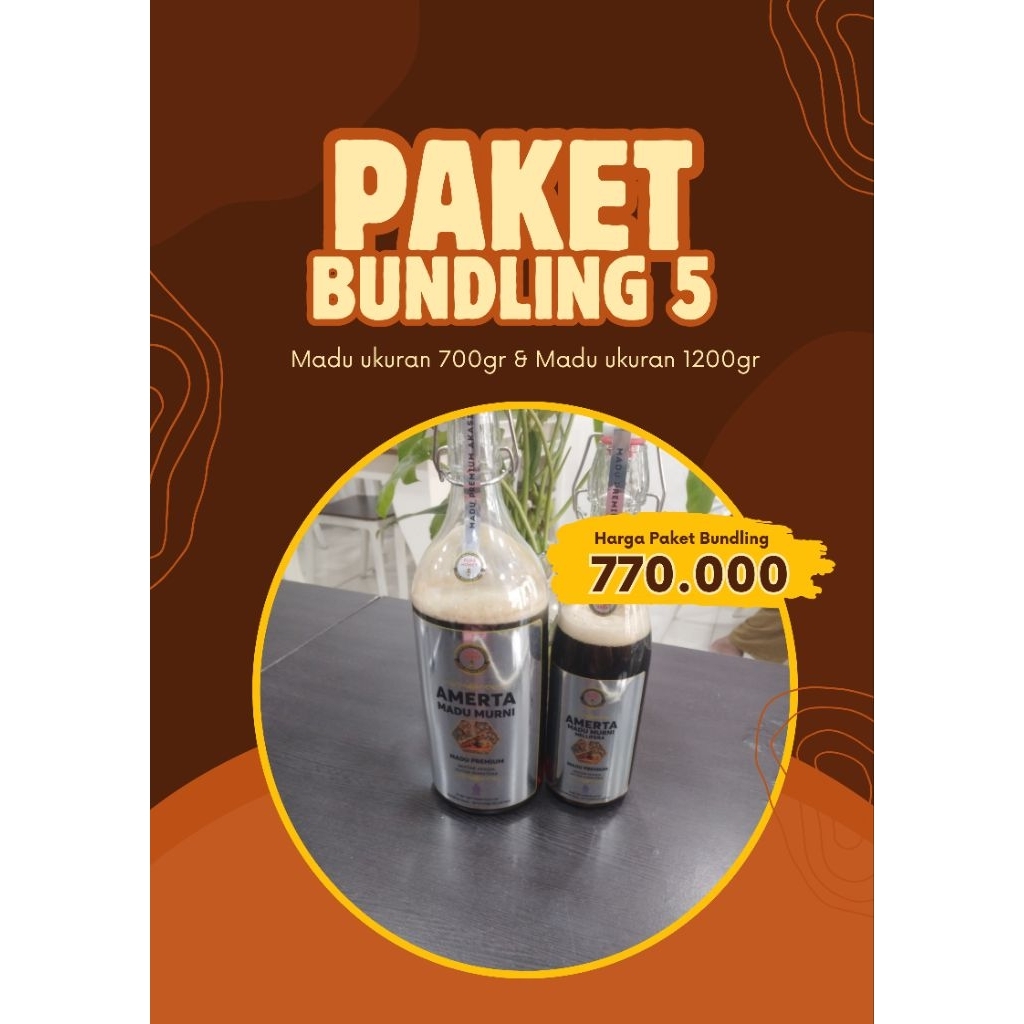 

Paket Madu Amerta Madu Murni Bundling 5