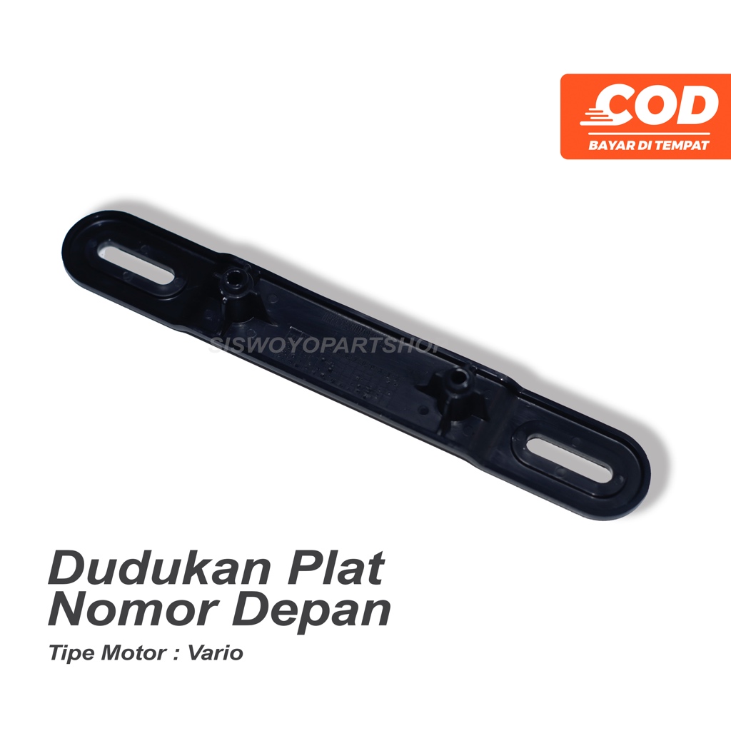 Dudukan Plat Nomer / Braket Plat Nomor Depan bahan plastik untuk motor Vario 150/Vario 125