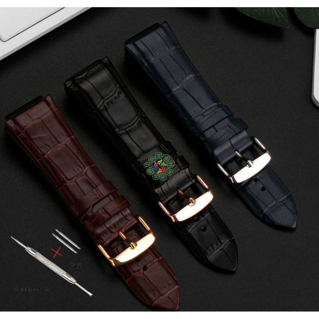 Tali Jam Guess W0247G3 W0040G3 Kulit Genuine Leather For Guess Rigor