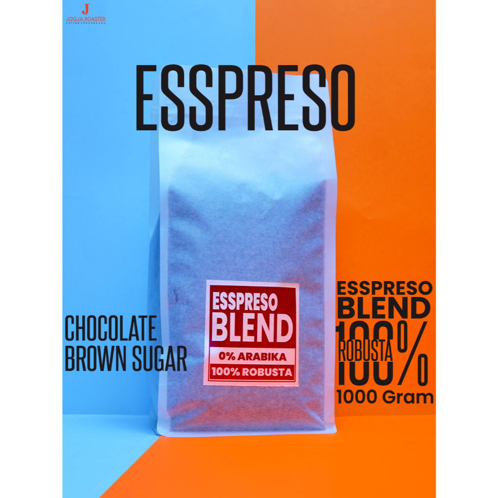 

Jogja Roaster – House Blend 100% Robusta | Java Sumatera | Rasa Dark Chocolate & Tobacco | Kopi Kuat | 1 Kg | Whole Bean / Giling