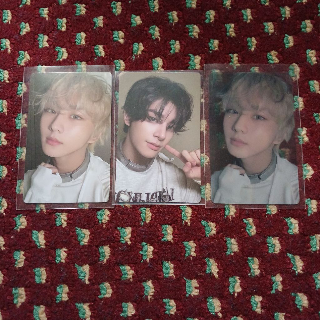 Photocard jake tuspi dan jungwon pob wvgb desire unleash