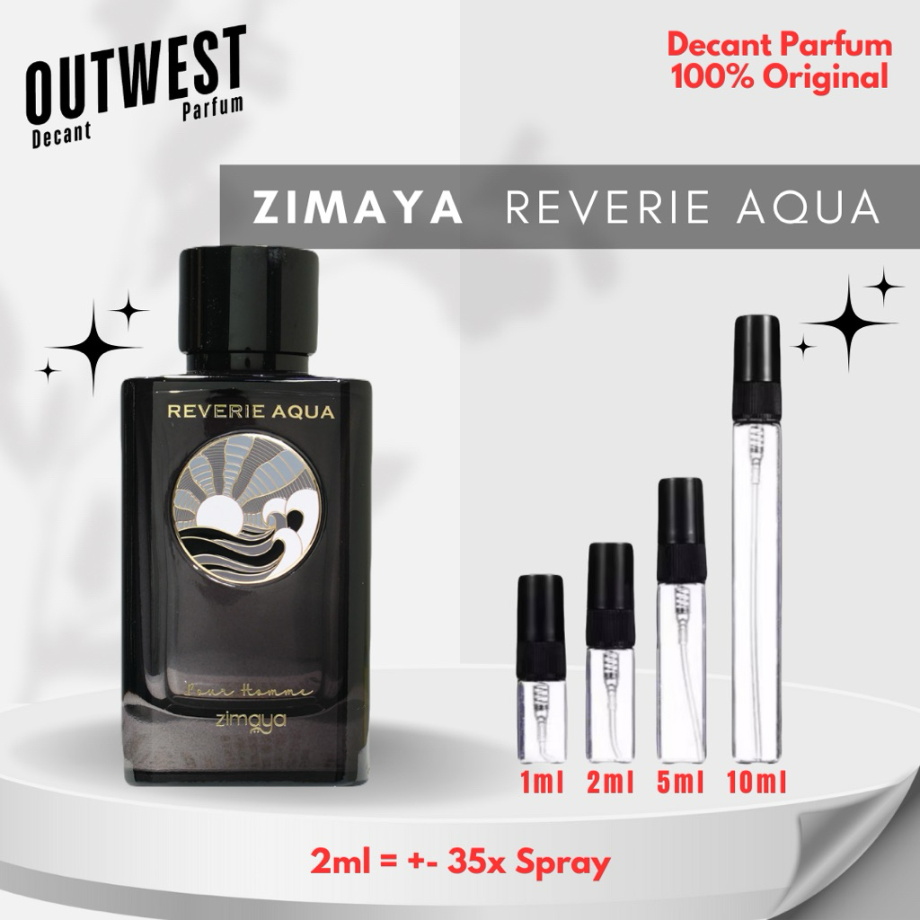 Decant Parfum Zimaya Reverie Aqua EDP for Unisex