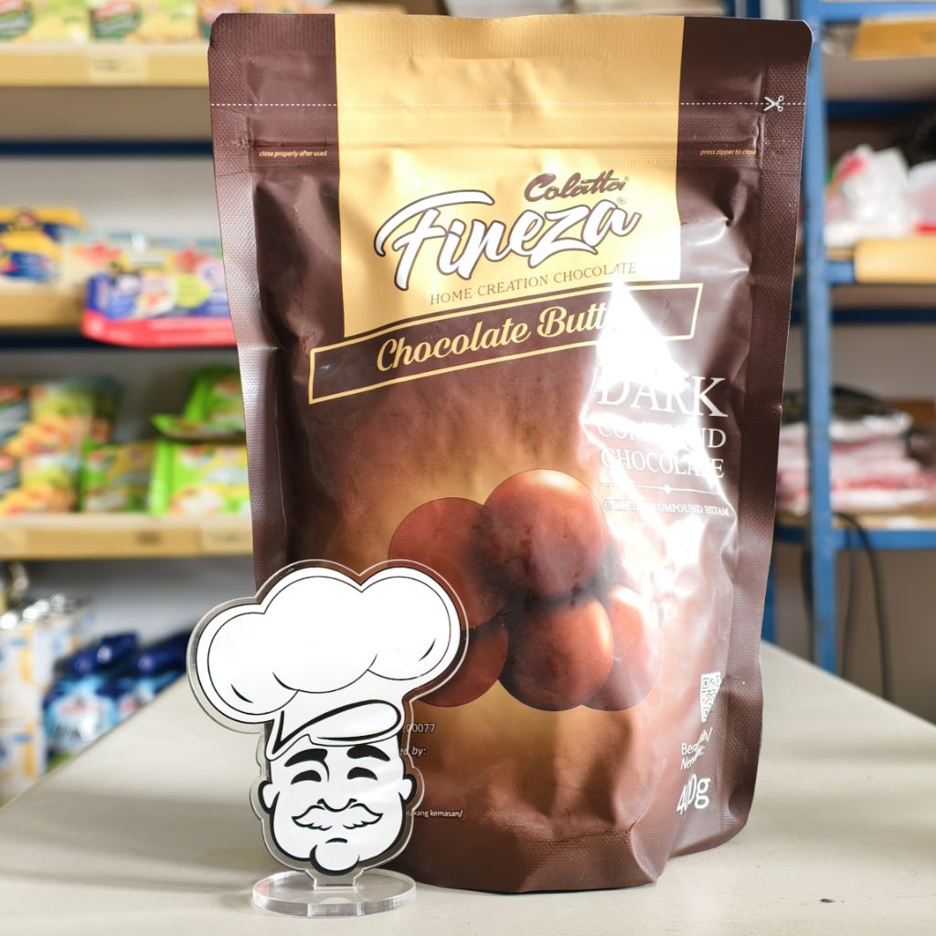

Colatta Fineza Chocolate Button 400Gr / Coklat Koin Colatta 400Gr