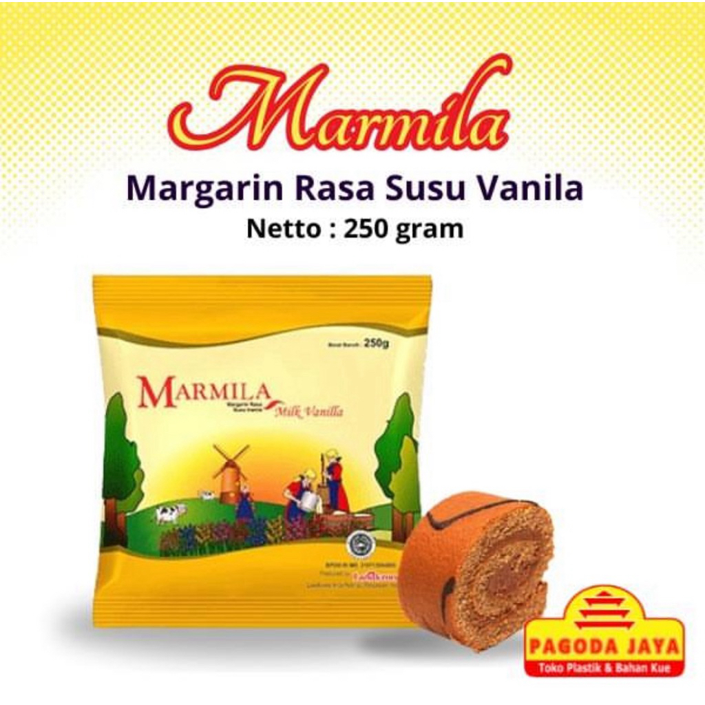 

MARMILA MARGARIN KRIM RASA SUSU VANILA KEMASAN 250 gram