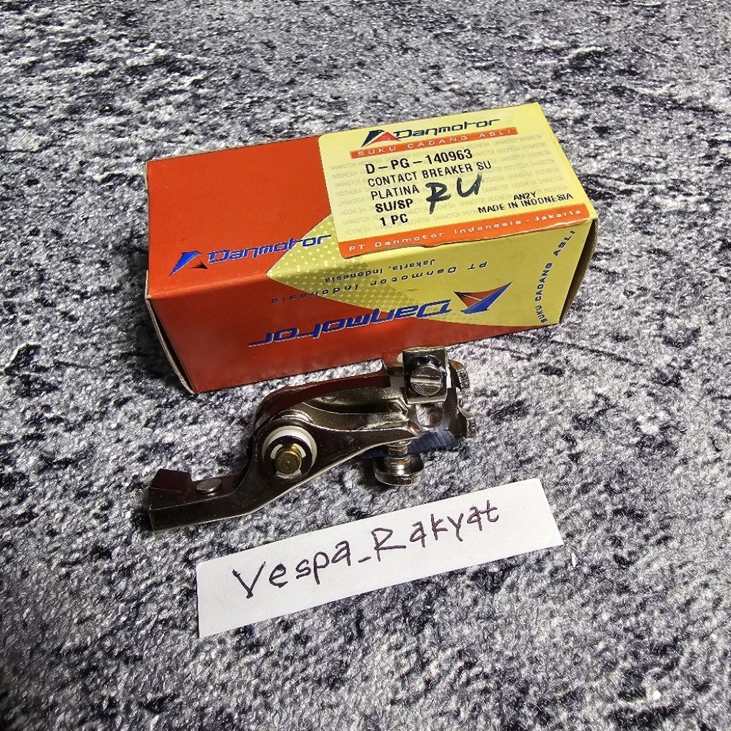 Platina Vespa Super Sprint Vbb Pts Danmotor Original