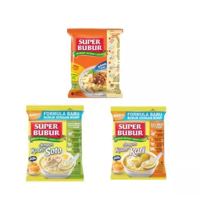 

SUPER BUBUR 46 GRAM / 1PCS