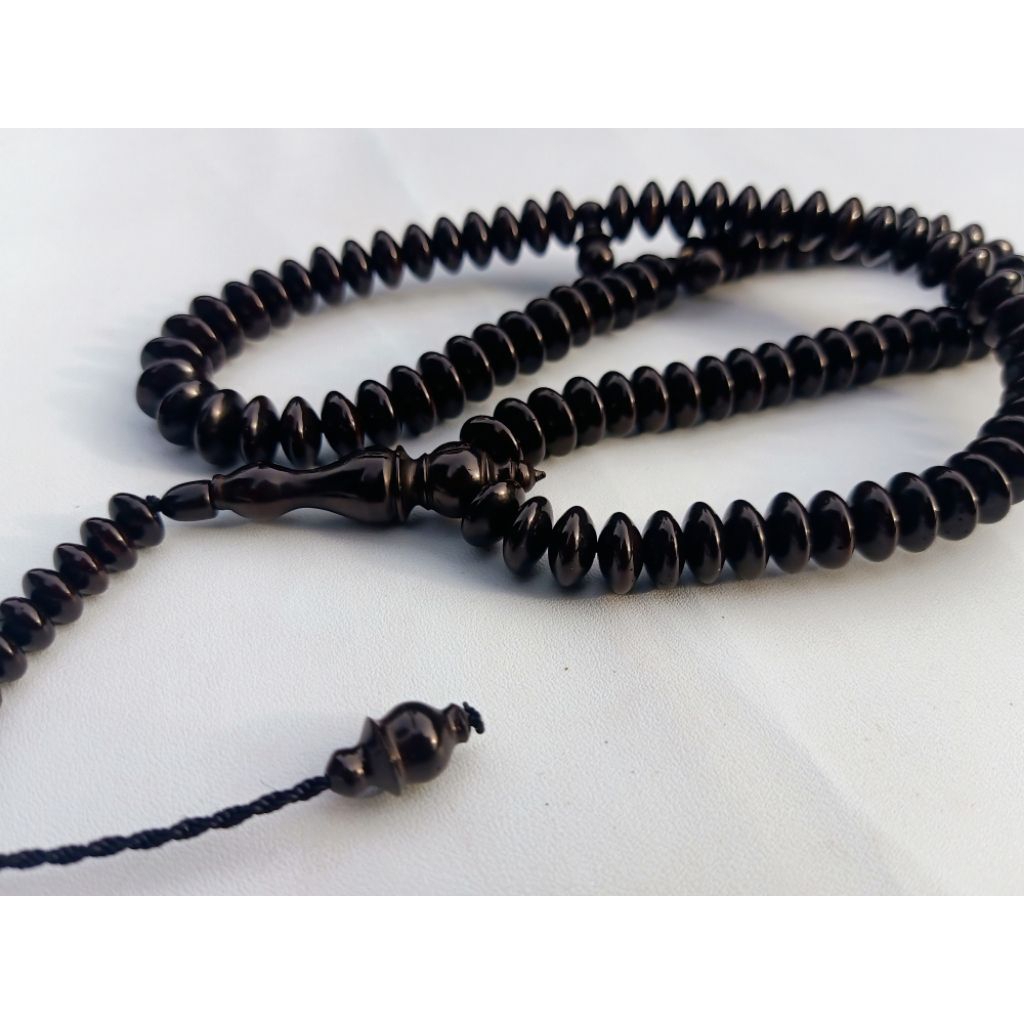 tasbih kima kaukah black 12 mm