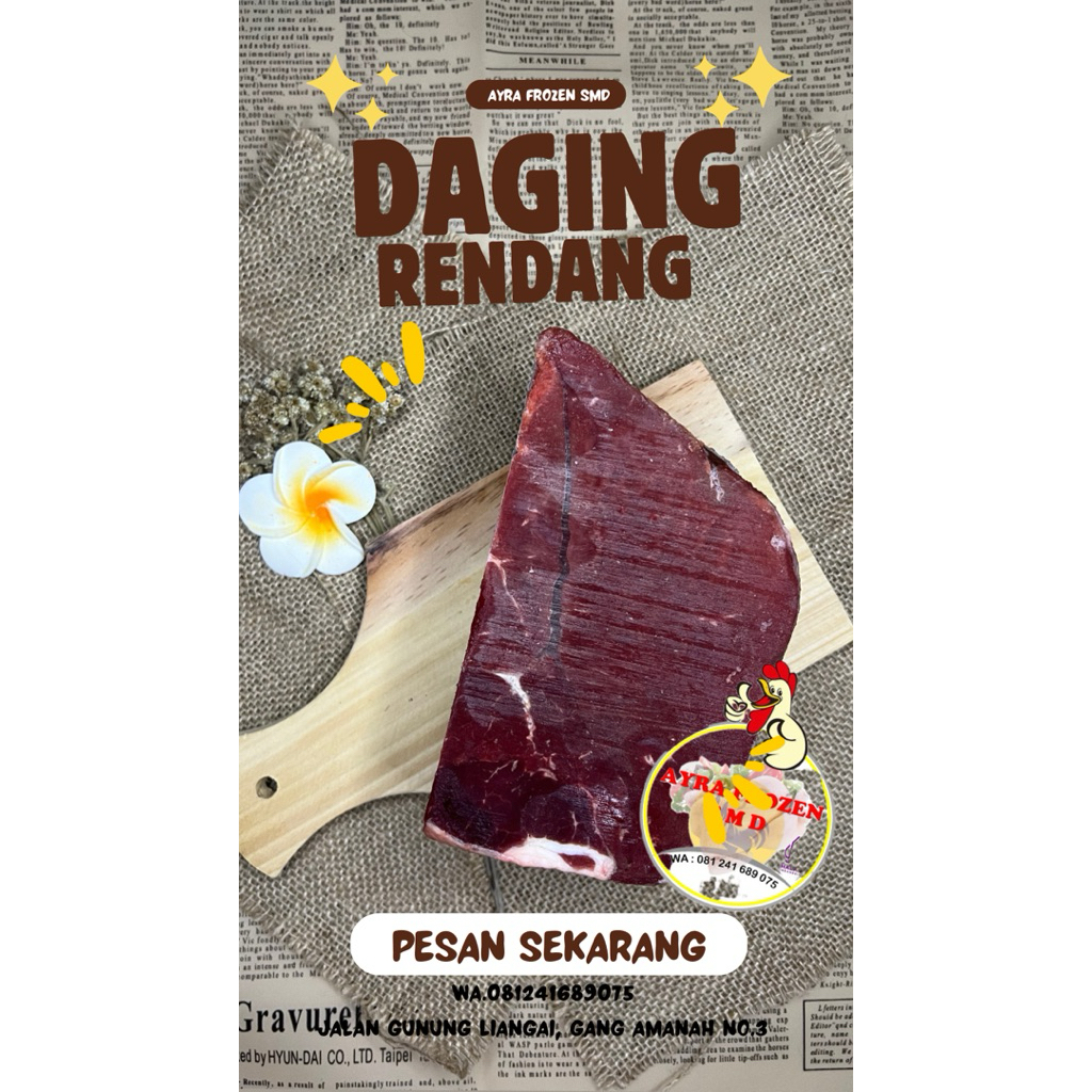 

Daging Rendang 1 kg