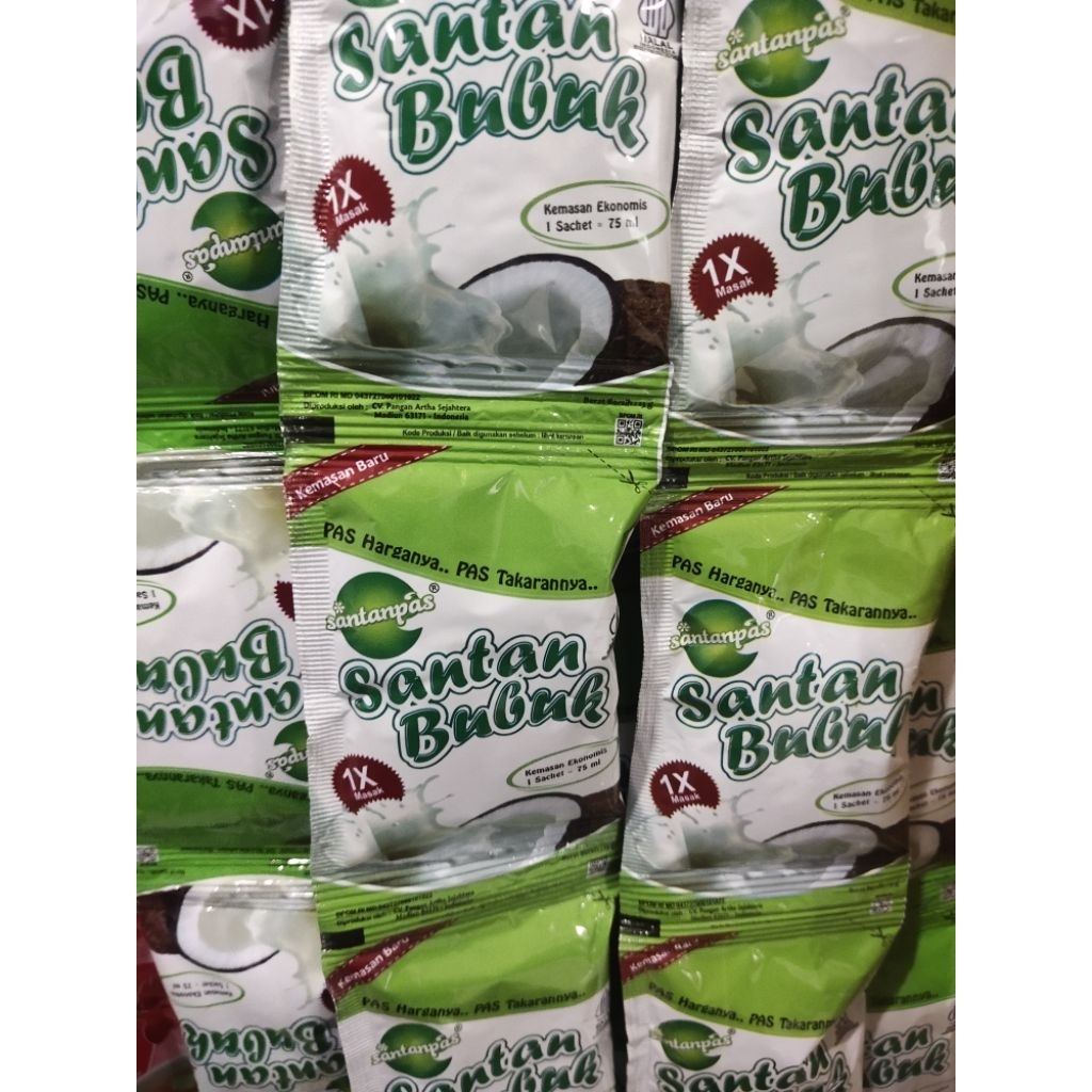 

SANTAN PAS BUBUK isi 10