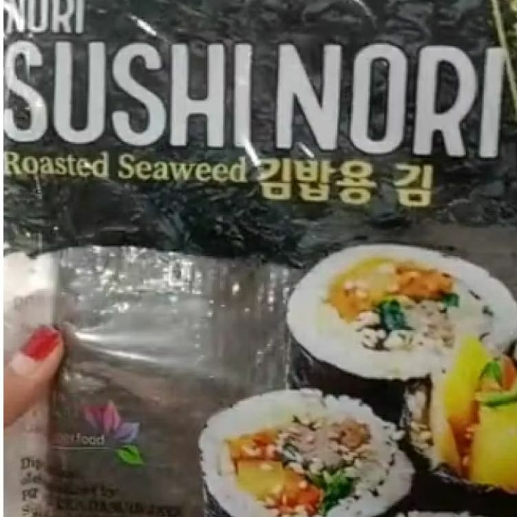 

Sushi Nori Rumput Laut (Roasted Seaweed) 50 lembar
