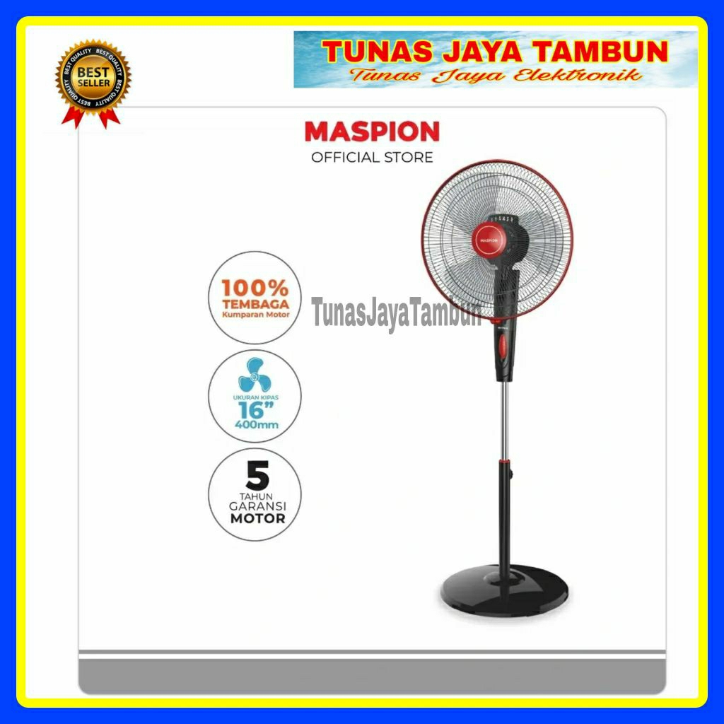 Kipas Angin Berdiri Maspion 174 s / Stand fan Maspion 174s  16inch