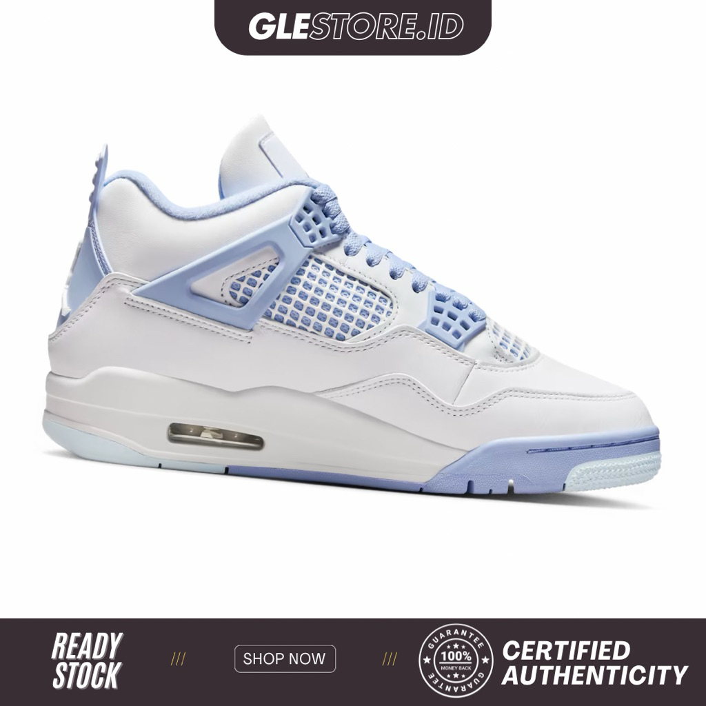 Air Jordan 4 Aluminium (100% Original)