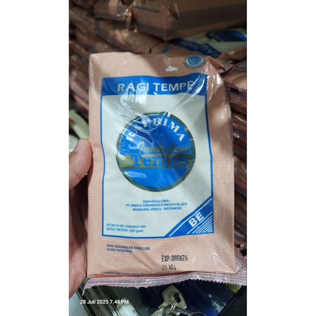 

Ragi Tempe Raprima exp 08 06 2026