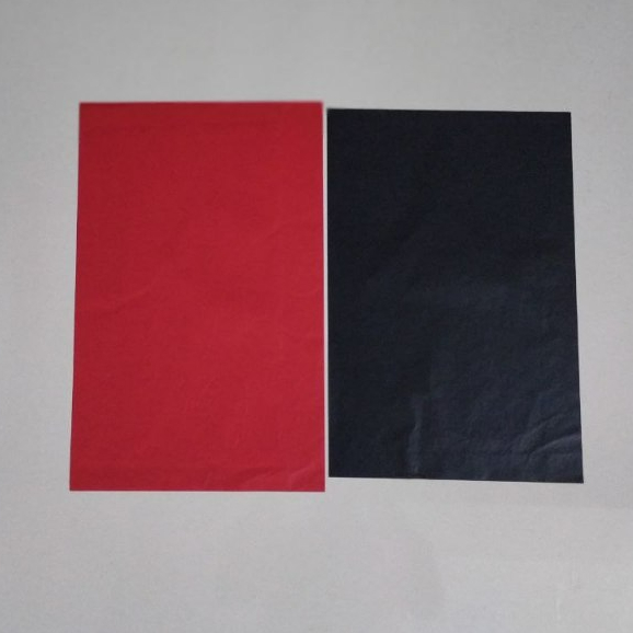 

kertas karbon / carbon paper / kertas jiplak kain / kertas cetak isi 10 lembar