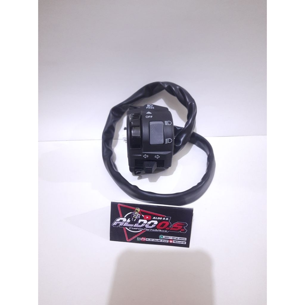 Saklar Kiri Hazard Passbeam WR155 Original Minda PNP Honda CRF150L Saklar Hazard CRF