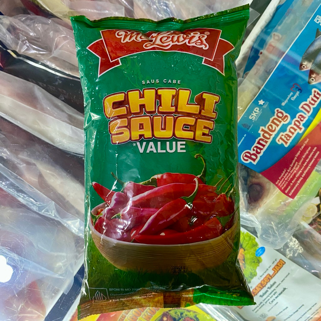 

Mc Lewis Chili Sauce 1kg [saus cabe]