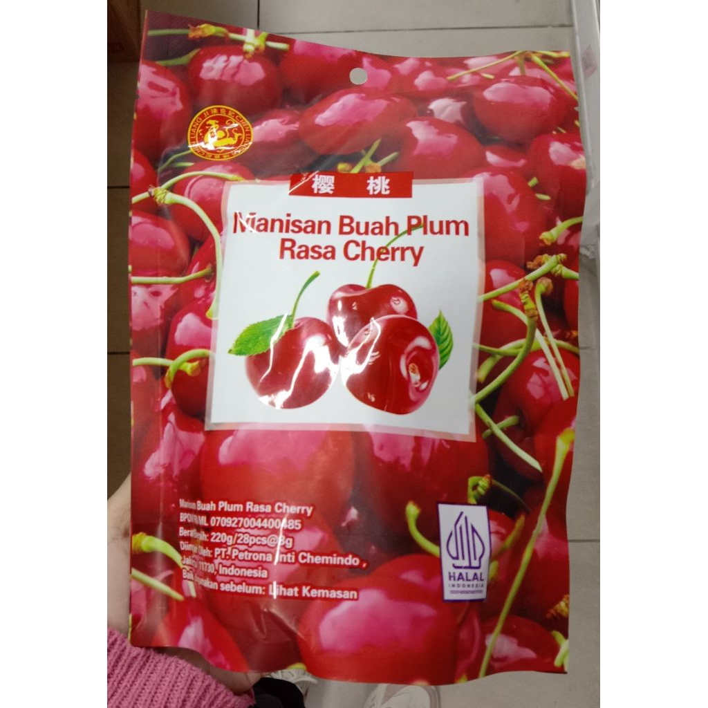 

Manisan Buah Plum Rasa Cherry