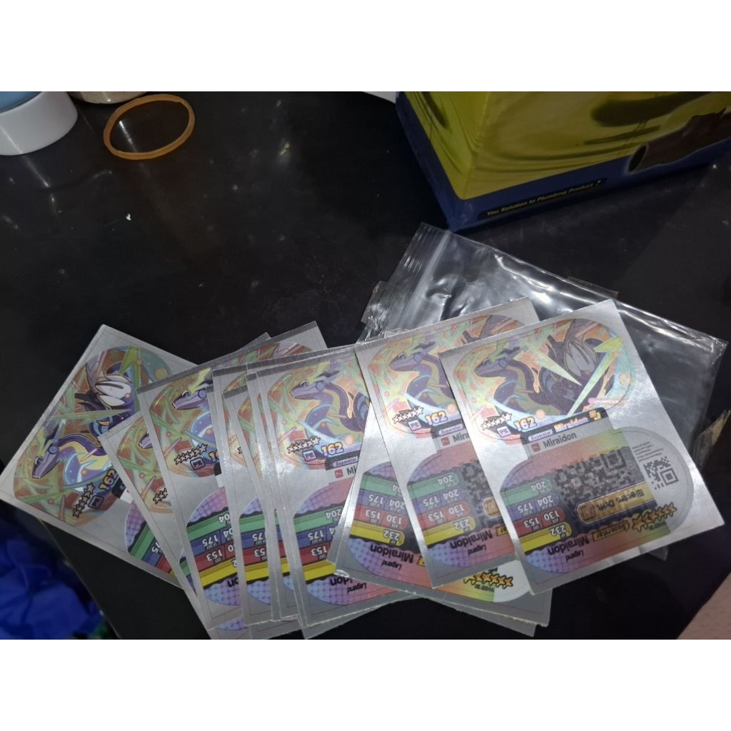 Pokemon Mezastar Miraidon Sticker