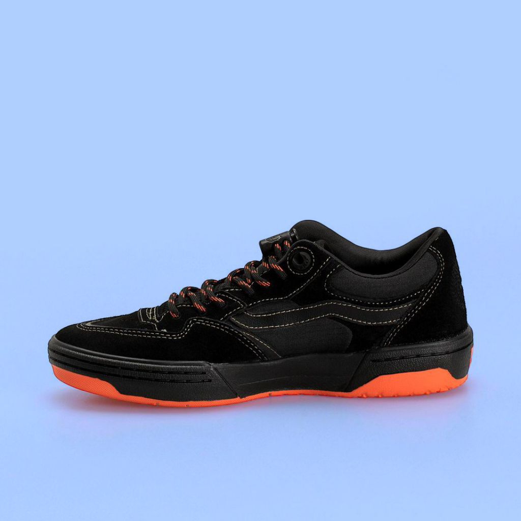 VANS SKATE ROWAN 2 PRO x SPITFIRE BLACK / ORANGE ORIGINAL 100%