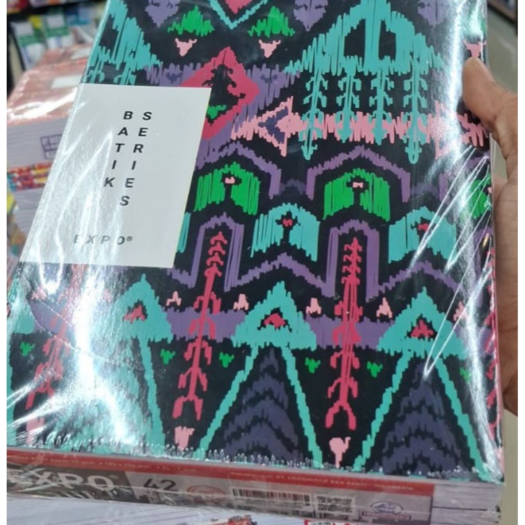 

[100% REAL PICT] (10 pcs / 1pak) Buku Tulis isi 42 merk EXPO by Locomotif