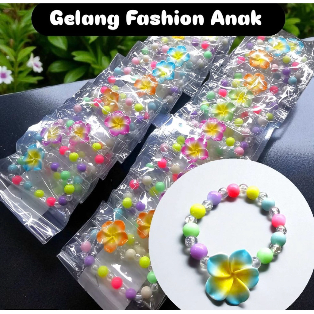 gelang manik fashion anak gelang pandora anak
