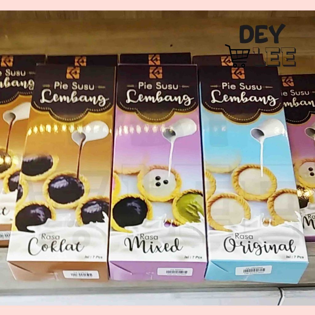 

Pie Susu Lembang per 1 box isi 7 pcs ALL VARIANT Oleh-Oleh Khas Bandung