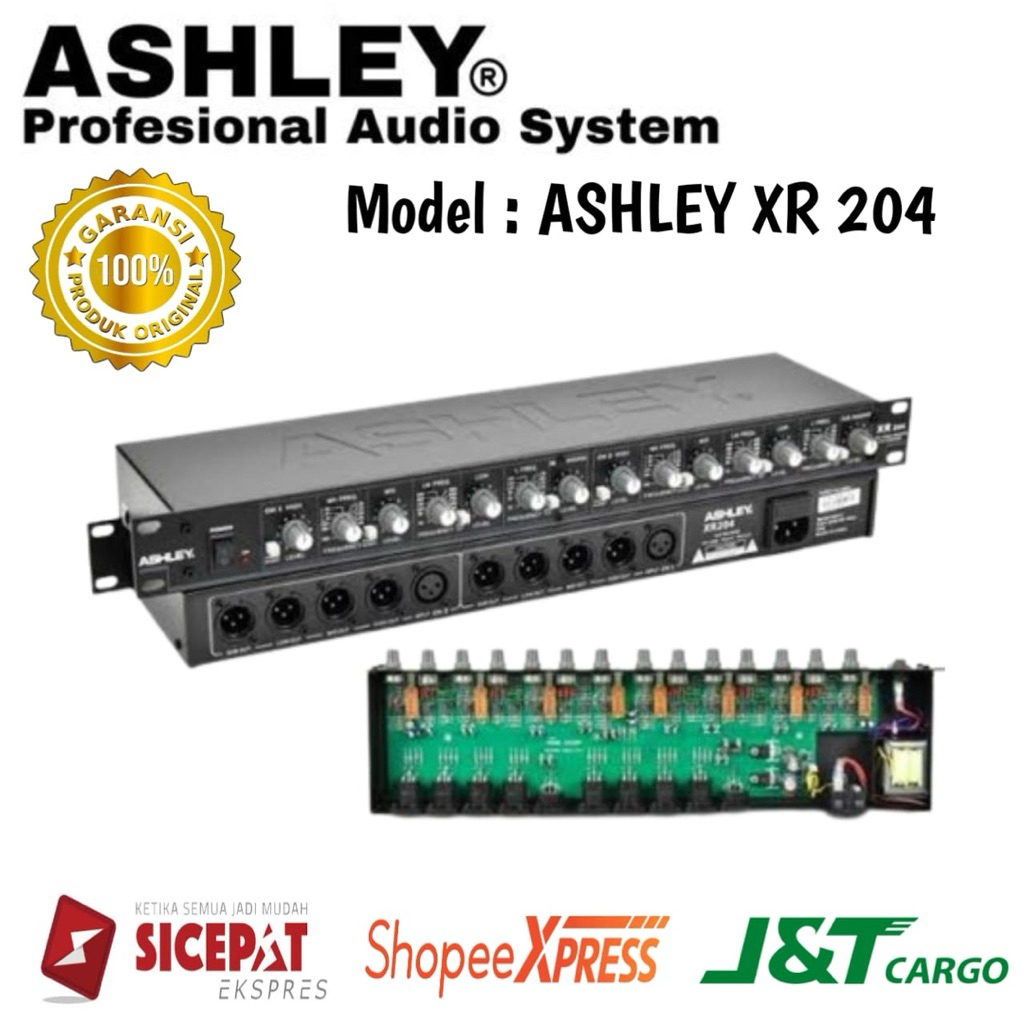 Crossover Ashley Xr204 Original Crossover Ashley 4way Stereo