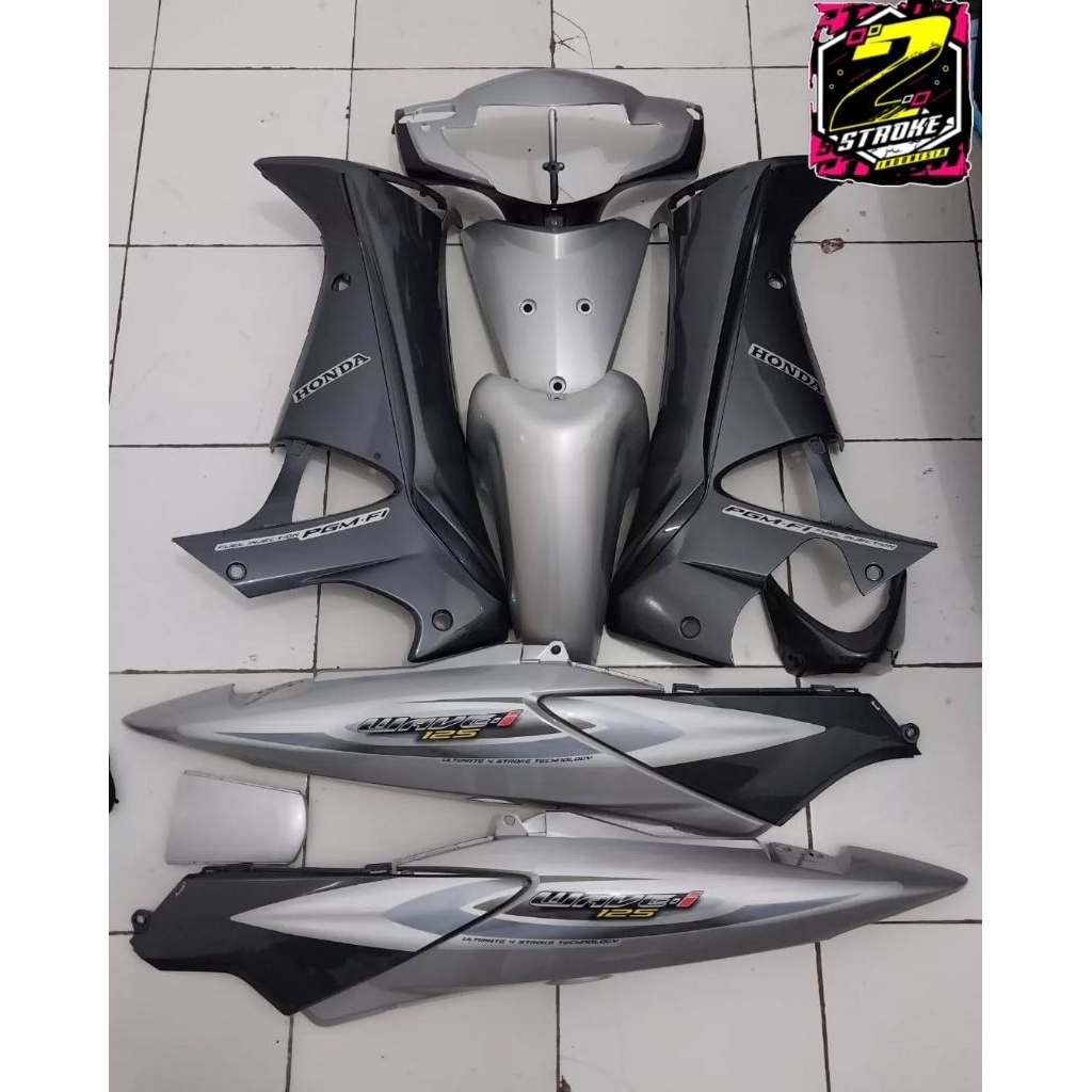 fullset cover bodi halus Honda Supra 125 lama old/Supra x 125 old lama decal custom model thailand w