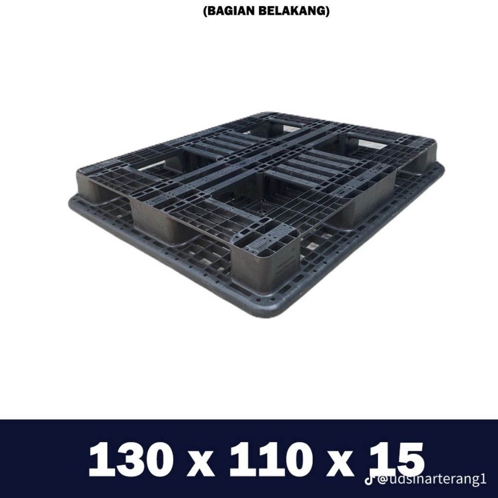 

jual palet plastik model kuping satu kali pake ukuran 130x110x15termurah